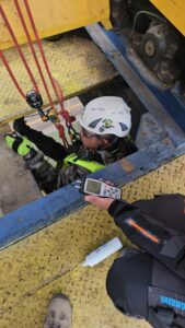 mantenciones en altura.. trabajos con lineas de vida