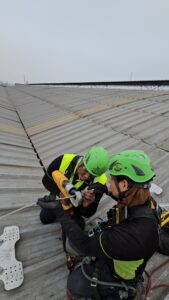 sujeción líneas de vida | vertical services